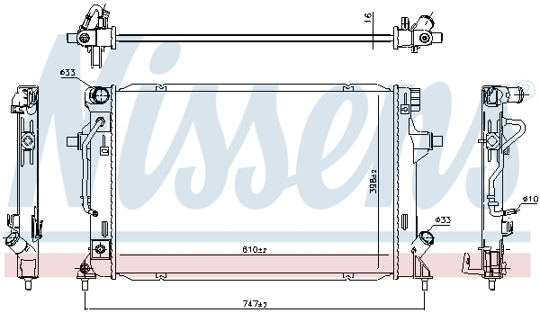 Radiator racire motor potrivit HYUNDAI ELANTRA VI 1.6/2.0 [4]