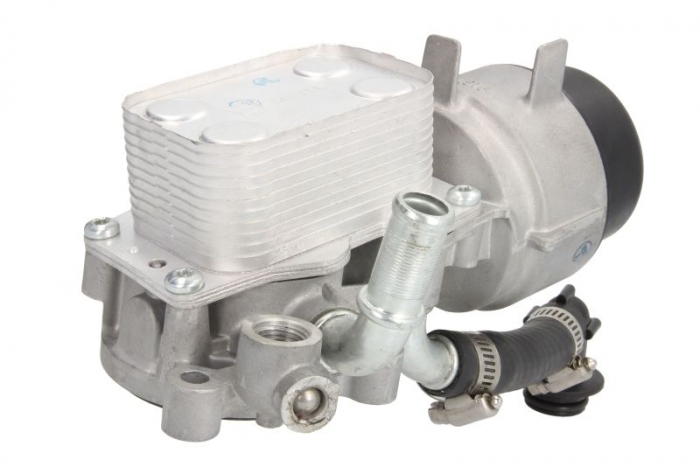 Radiator ulei termoflot cu carcasa filtru potrivit VOLVO C30, C70 II, S40 II, S80 II, V50, V70 III; CITROEN C4, C4 GRAND PICASSO I, C4 I, C4 II, C4 PICASSO I, C5 II, C5 III, C8, DS3, DS4 1.6-2.2D 10.9 [1]