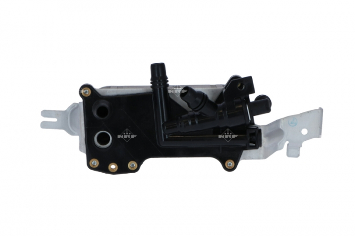 Radiator ulei termoflot (cu carcasa filtru ulei ; cu garnitura) potrivit BMW Seria 5 (F10), 5 (F11), 5 GRAN TURISMO (F07), 6 (F12), 6 (F13), 6 GRAN COUPE (F06), 7 (F01, F02, F03, F04) 2.5/3.0/4.4 06.0 [4]