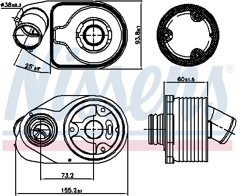 Radiator ulei termoflot potrivit FIAT DUCATO 2.3D 07.06- [3]