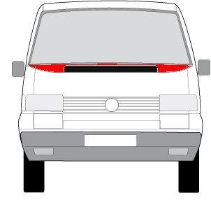 Rama parbriz potrivit VW TRANSPORTER T4 07.90-04.03 [3]