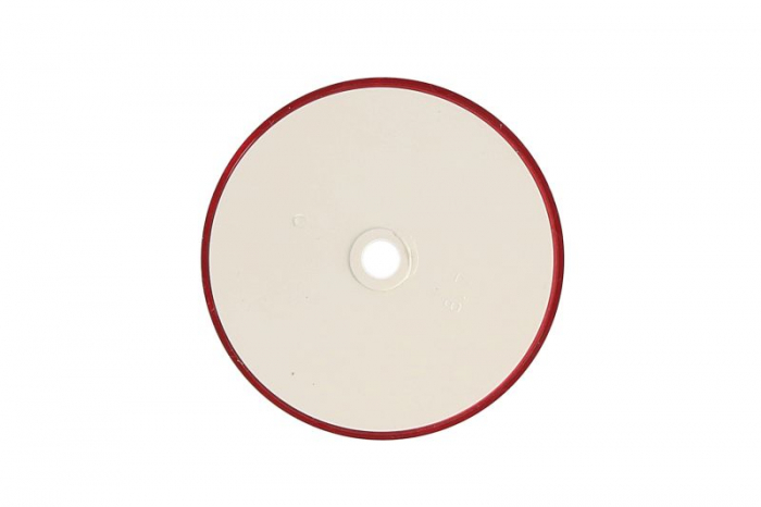 Reflector rotund, rosu, diametru 60mm [2]