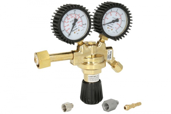 Regulator azot butelii 200/1,50 bar w24,32x1 1/4 [2]