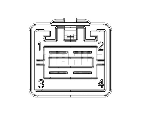 Rezistenta ventilator habitaclu FORD B-MAX, C-MAX II, ECOSPORT, FOCUS III, GRAND C-MAX, KUGA II, TOURNEO COURIER B460, TOURNEO CUSTOM V362, TRANSIT V363 1.0-Electric dupa 2010 [3]