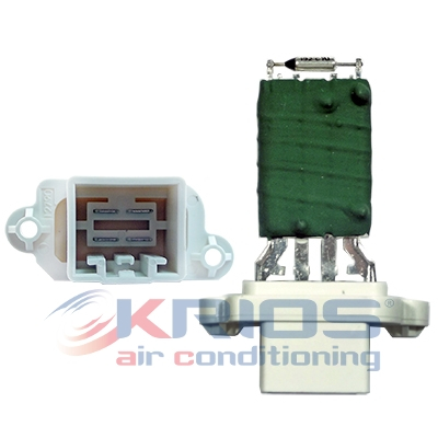 Rezistor habitaclu (rezistor) potrivit FORD C-MAX, FIESTA V, FIESTA VI, FOCUS C-MAX, FOCUS II, FUSION, GALAXY II, KUGA I, MONDEO IV, S-MAX 1.0-2.5 11.01- [1]