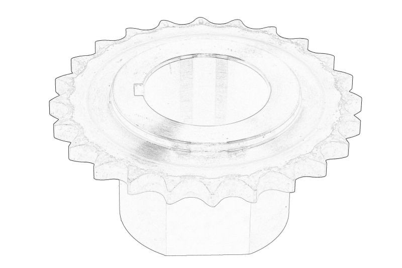 Roata dintata arbore cotit potrivit HYUNDAI ACCENT III, I10 I, I20 I, I30, I40 I CW, IX35; KIA CEE'D, CERATO I, PICANTO I, RIO II, SOUL I, VENGA 1.1D-1.7D 03.05-05.19 [2]