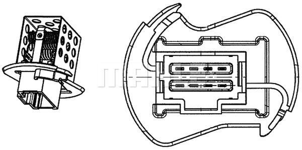 Schimbator caldura incalzire habitaclu (157x234x42) AUDI A3; SEAT AROSA, CORDOBA, CORDOBA VARIO, IBIZA II, INCA, TOLEDO I; SKODA OCTAVIA I; VW CADDY II, GOLF III, GOLF IV, LUPO, PASSAT, POLO, POLO CLA [2]