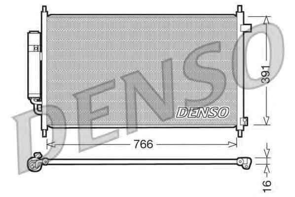 Schimbator caldura incalzire habitaclu (157x234x42) CITROEN C5, C5 I 1.8-3.0 intre 2001-2004 [3]