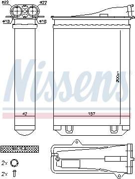 Schimbator caldura incalzire habitaclu CITROEN C3 III; PEUGEOT 2008 I, 208, 208 I 1.0-1.6D dupa 2012 [2]