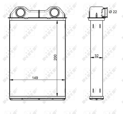 Schimbator caldura incalzire habitaclu MINI (R50, R53), (R52) 1.4D/1.6 intre 2001-2007 [4]