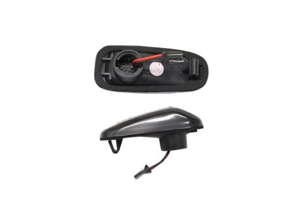 Semnalizator lampa lateral stanga/dreapta fumuriu, LED, dinamic potrivit MERCEDES 124 A124, 124 C124, 124 T-MODEL S124, 124 W124, 190 W201, C T-MODEL S202, C W202, E A124 1.8-6.0 1982-2001 [2]