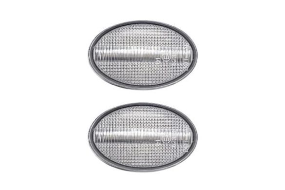 Semnalizator lampa lateral stanga/dreapta transparent, LED, dinamic potrivit OPEL ASTRA F, COMBO TOUR, COMBO/MINIVAN, CORSA B, CORSA C, MERIVA A, TIGRA, VECTRA A 1.0-2.5 dupa 1992 [3]