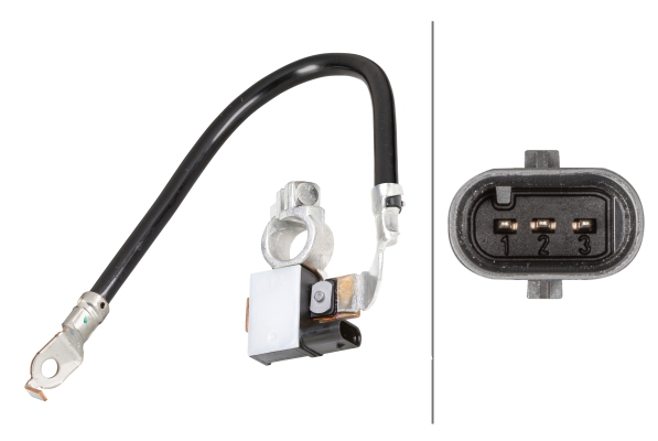 Senzor baterie potrivit BMW 3 (E93), 5 (E60), 5 (E61), X5 (E70), X6 (E71, E72) 2.0-5.0 12.01-07.14 [2]