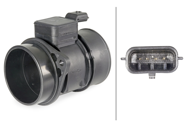 Senzor debit aer (4 pin) potrivit DACIA DOKKER, DOKKER EXPRESS/MINIVAN, DUSTER, DUSTER/SUV, LODGY, LOGAN II, LOGAN MCV II, SANDERO II; NISSAN CUBE, JUKE, NOTE, NV200, NV200 / EVALIA 1.2-1.9D 09.04- [4]