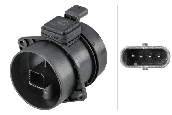 Senzor debitmetru (4 pin) potrivit MERCEDES C T-MODEL (S204), C (W204), E T-MODEL (S212), E (W212), GLK (X204), SPRINTER 3,5-T (B906), SPRINTER 3-T (B906), SPRINTER 4,6-T (B906) 1.8-3.7 09.03- [1]