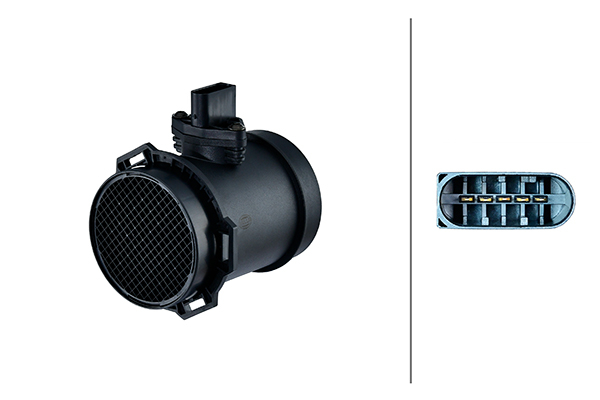 Senzor debitmetru (5 pin) potrivit BMW 5 (E39), 7 (E38), X5 (E53); LAND ROVER RANGE ROVER III 4.4/4.6 02.96-08.12 [1]