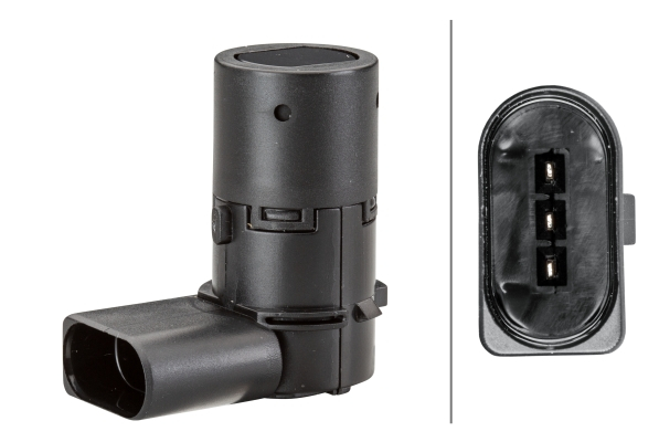 Senzor parcare fata/spate potrivit AUDI A4 B7, A6 ALLROAD C6, A6 C5, A6 C6, A8 D3; SKODA OCTAVIA II; VW CALIFORNIA T5 CAMPER, MULTIVAN T5, NEW BEETLE, POLO, TRANSPORTER T5 01.97-08.15 [1]