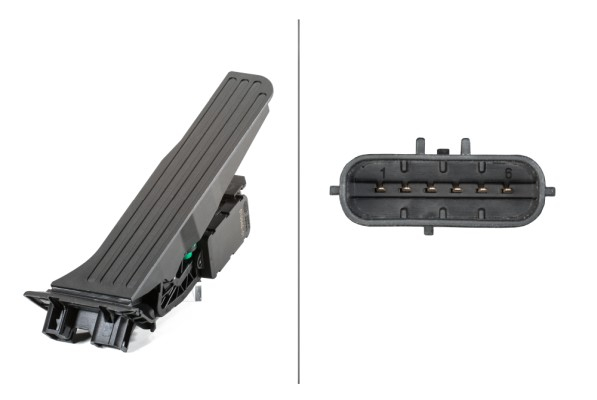 Senzor pedala acceleratie potrivit AUDI A3, R8, R8 SPYDER, TT; SEAT LEON; SKODA OCTAVIA II, SUPERB II; VW CC B7, EOS, GOLF V, GOLF VI, JETTA III, JETTA IV, PASSAT ALLTRACK B7 1.2-5.2 05.03- [4]