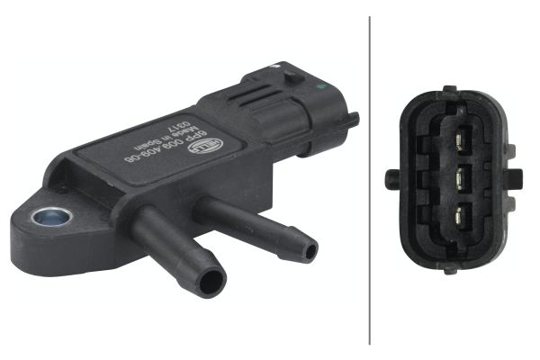 Senzor presiune gaz esapament (numar pini: 3,) potrivit VOLVO C30, C70 II, S60 II, S80 II, V40, V60 I, V70 III, V70 III/KOMBI, XC60 I, XC70 II 2.0D/2.4D/2.4DH 03.06-07.18 [3]