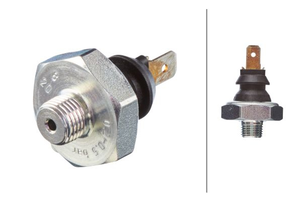 Senzor presiune ulei (0,2-0,5bar; 1 pin) potrivit ALFA ROMEO 33, 75, 90, SPIDER; BMW 1502-2002 (E10), 2000 (120), 2500-3.3 (E3), 2.5-3.2 (E9); TOYOTA CAMRY 1.6-3.2 10.65-09.94 [1]