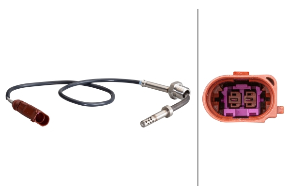 Senzor temperatura evacuare (inainte de DPF) potrivit AUDI A3; SEAT ALTEA, ALTEA XL, LEON, TOLEDO III; SKODA OCTAVIA II, SUPERB II; VW EOS, GOLF PLUS V, GOLF V, JETTA III 1.9D/2.0D 05.03- [1]