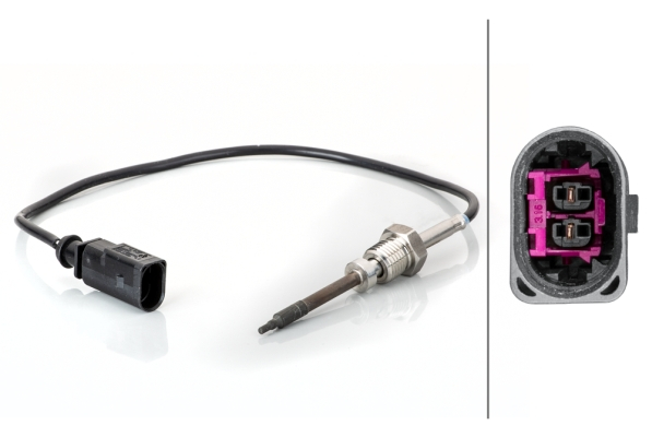 Senzor temperatura evacuare (inainte de DPF) potrivit AUDI A6 ALLROAD C6, A6 C6 2.7D/3.0D 05.04-08.11 [1]
