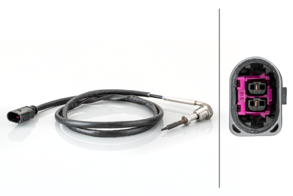 Senzor temperatura evacuare (inainte de turbo) potrivit AUDI A3; VW BEETLE, GOLF VI, JETTA III 2.0D 09.04-07.16 [1]