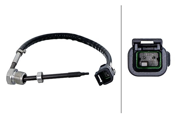 Senzor temperatura gaze evacuare (2PIN) potrivit VOLVO FE, FE II, FH, FH II, FL III, FM, FM II, FMX II 09.05- [1]