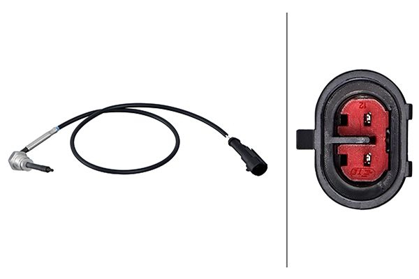 Senzor temperatura gaze evacuare potrivit IVECO DAILY III, DAILY IV, DAILY V, DAILY VI 2.3D-Electric 05.99- [1]