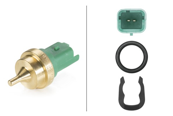 Senzor temperatura lichid racire (numar pini: 2, verde) potrivit DS DS 3, DS 4, DS 4 II, DS 5, DS 7, DS 9; CITROEN BERLINGO, BERLINGO MULTISPACE, BERLINGO/MINIVAN, C2, C3 I 1.4-2.0DH 07.00- [1]