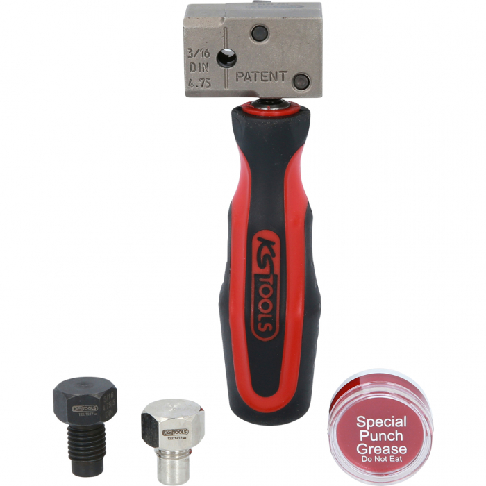 Set aparat de bordurare universal pentru conducte de frana FLAREFIXECO 475 mm 4 piese [4]