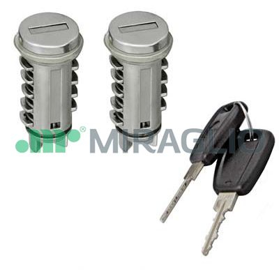 Set blocare usa 2 butuci cu 2 chei, fata stanga si portbagaj FIAT 500, PANDA dupa 2003 [1]