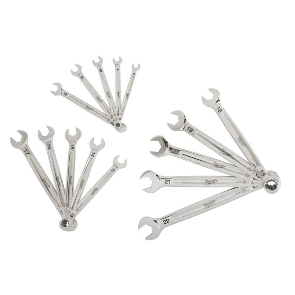 Set chei combinate, 12 unghi/hexagonale, dimensiuni metrice: 10, 11, 12, 13, 14, 15, 16, 17, 18, 19, 20, 21, 22, 8, 9 mm [3]