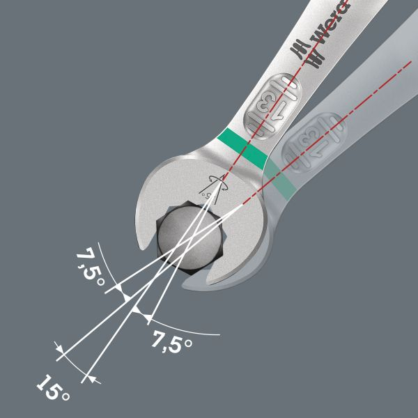 Set chei combinate, număr scule: 11buc., dimensiune metrică: 10;11;12;13;14;15;16;17;18;19;8 mm [3]