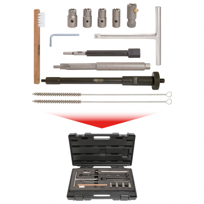 Set curățare scaun etanș injector 13 piese [6]
