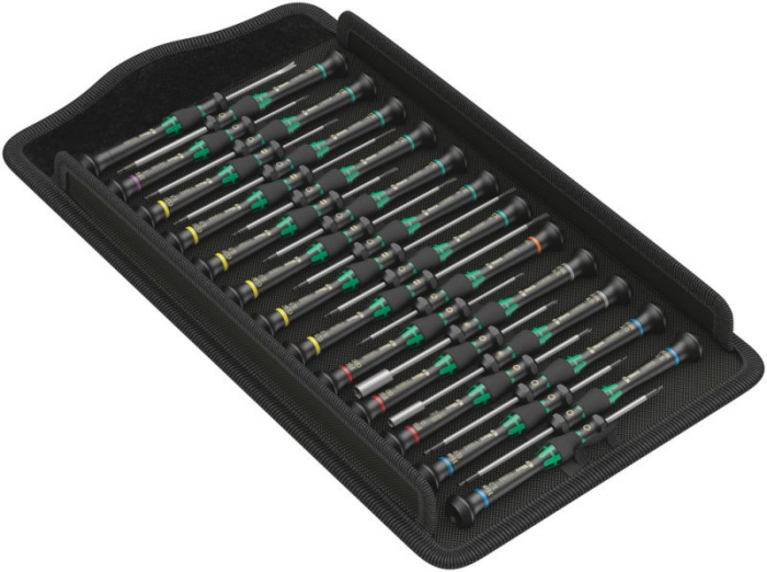 Set de șurubelnițe de precizie, hexagonală / Phillips PH / cu fante / TORX, număr de scule: 25 buc [2]