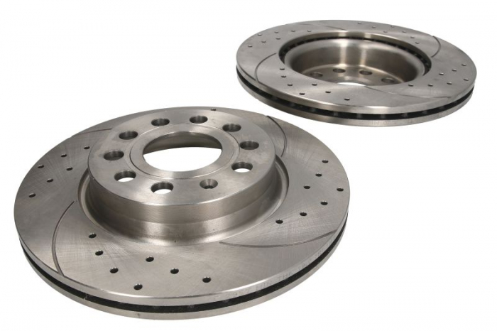 Set disc frana, 2 buc. SPEEDMAX, fata, stanga/dreapta, diametru iesire 280 mm, grosime 22 mm, potrivit AUDI A3; SEAT ALTEA, ALTEA XL, LEON, TOLEDO III 1.2-Electric 05.03- [1]