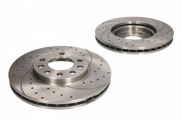 Set disc frana, 2 buc. SPEEDMAX fata, stanga/dreapta, diametru iesire 280 mm, grosime 25 mm, potrivit OPEL ASTRA G, ASTRA G/KOMBI, ASTRA H 1.3D-2.2D 02.98- [1]