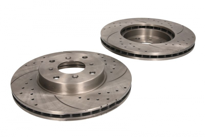 Set disc frana, 2 buc. SPEEDMAX, fata, stanga/dreapta, diametru iesire 282 mm, grosime 23 mm, potrivit HONDA PRELUDE IV 2.2/2.3 02.92-09.96 [1]