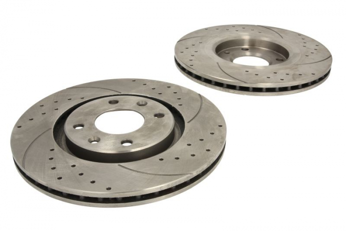 Set disc frana, 2 buc. SPEEDMAX, fata, stanga/dreapta, diametru iesire 283 mm, grosime 22 mm, potrivit CITROEN XANTIA, XSARA 1.8-2.0D 03.93-08.05 [1]