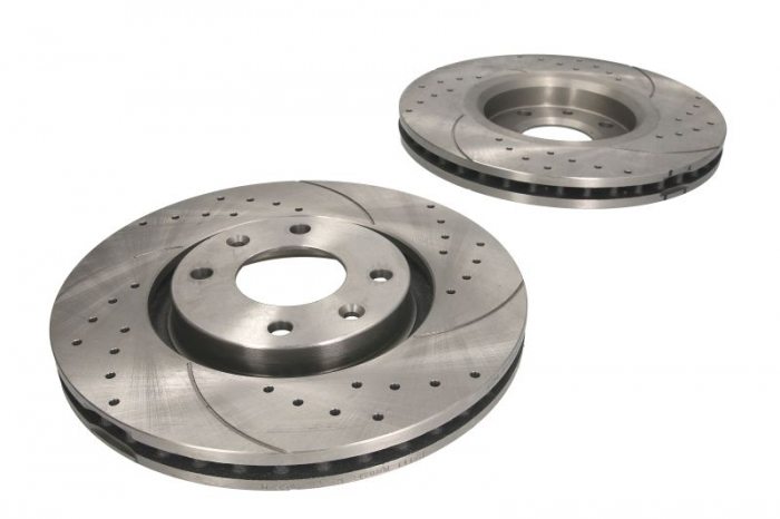 Set disc frana, 2 buc. SPEEDMAX, fata, stanga/dreapta, diametru iesire 283 mm, grosime 26 mm, potrivit CITROEN BERLINGO, BERLINGO MULTISPACE, BERLINGO/MINIVAN 1.0-Electric 02.98- [1]