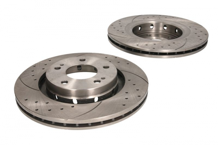 Set disc frana, 2 buc. SPEEDMAX, fata, stanga/dreapta, diametru iesire 294 mm, grosime 24 mm, potrivit CITROEN C-CROSSER, C-CROSSER ENTERPRISE 2.0-3.0 03.01- [1]