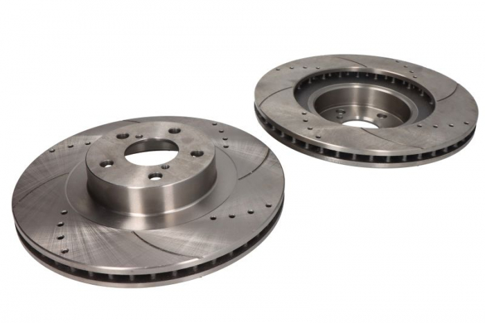 Set disc frana, 2 buc. SPEEDMAX fata, stanga/dreapta, diametru iesire 294 mm, grosime 24 mm, potrivit SUBARU FORESTER, IMPREZA, LEGACY V, OUTBACK 2.0-3.0 06.98- [1]
