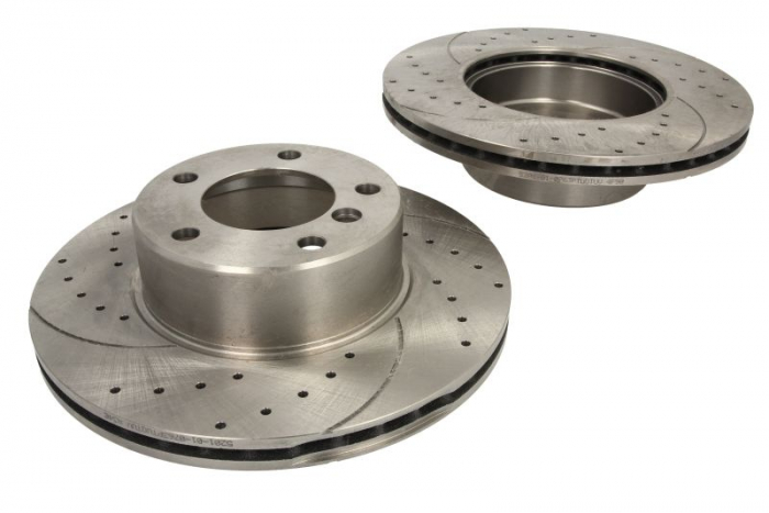 Set disc frana, 2 buc. SPEEDMAX fata, stanga/dreapta, diametru iesire 296 mm, grosime 22 mm, potrivit BMW 5 (E39) 2.0-3.5 09.95-05.04 [1]