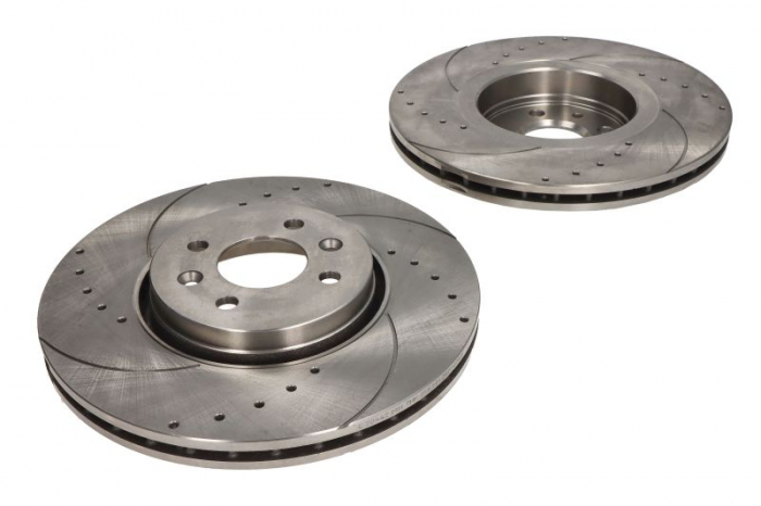 Set disc frana, 2 buc. SPEEDMAX fata, stanga/dreapta, diametru iesire 300 mm, grosime 24 mm, potrivit RENAULT GRAND SCENIC II, SCENIC II 1.5D-2.0 06.03-12.09 [1]