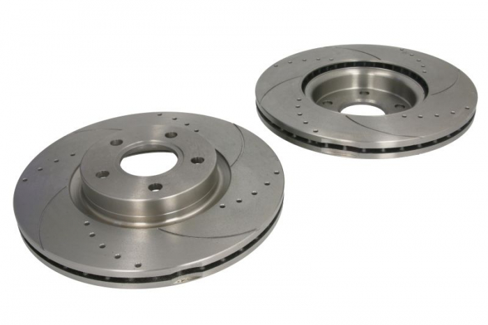 Set disc frana, 2 buc. SPEEDMAX fata, stanga/dreapta, diametru iesire 300 mm, grosime 25 mm, potrivit VOLVO C30, C70 II, S40 II, V40 1.0-Electric 10.03- [1]