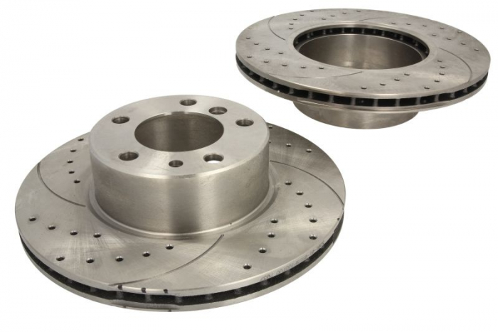 Set disc frana, 2 buc. SPEEDMAX fata, stanga/dreapta, diametru iesire 302 mm, grosime 22 mm, potrivit BMW 5 (E34), 7 (E32) 2.0-3.4 03.85-07.96 [1]