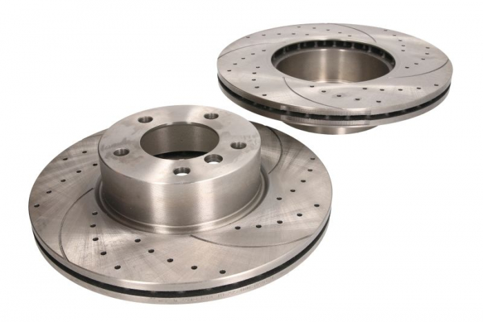 Set disc frana, 2 buc. SPEEDMAX fata, stanga/dreapta, diametru iesire 312 mm, grosime 24 mm, potrivit BMW 1 (F20), 1 (F21), 2 (F22, F87), 2 (F23) 1.6-3.0D 12.04- [1]