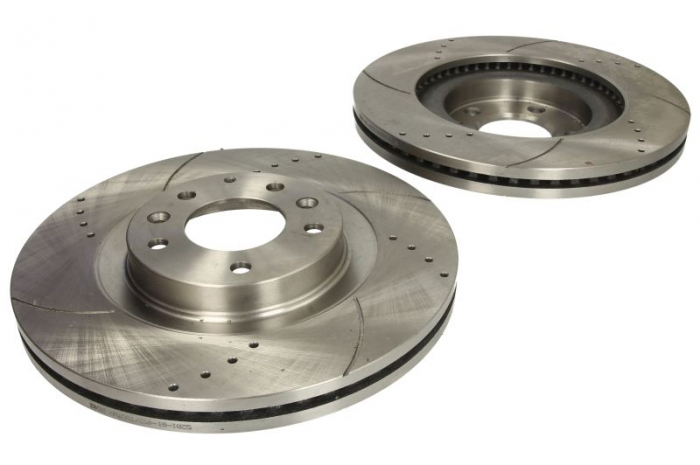 Set disc frana, 2 buc. SPEEDMAX fata, stanga/dreapta, diametru iesire 320 mm, grosime 28 mm, potrivit FORD USA EDGE; LINCOLN MKX; MAZDA CX-7 2.0-3.7 06.06- [1]