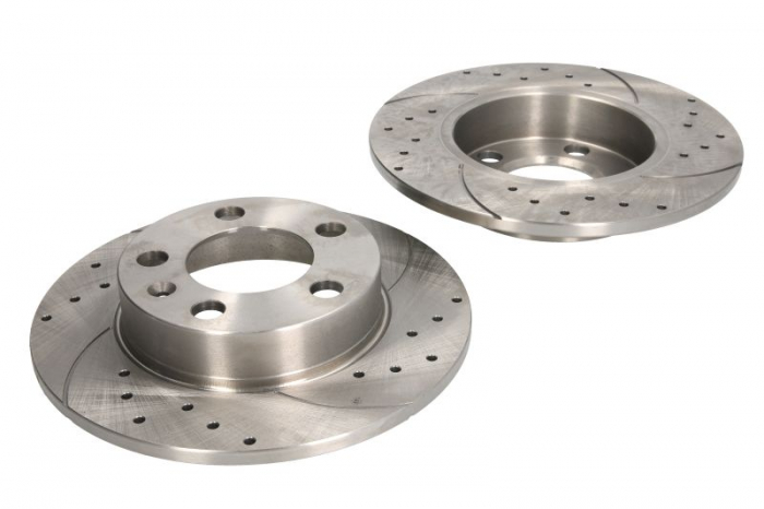 Set disc frana, 2 buc. SPEEDMAX spate, stanga/dreapta, diametru iesire 232 mm, grosime 9 mm, potrivit AUDI A1, A2, A3, TT; SEAT CORDOBA, IBIZA III, IBIZA IV 1.0-2.8 09.96- [1]